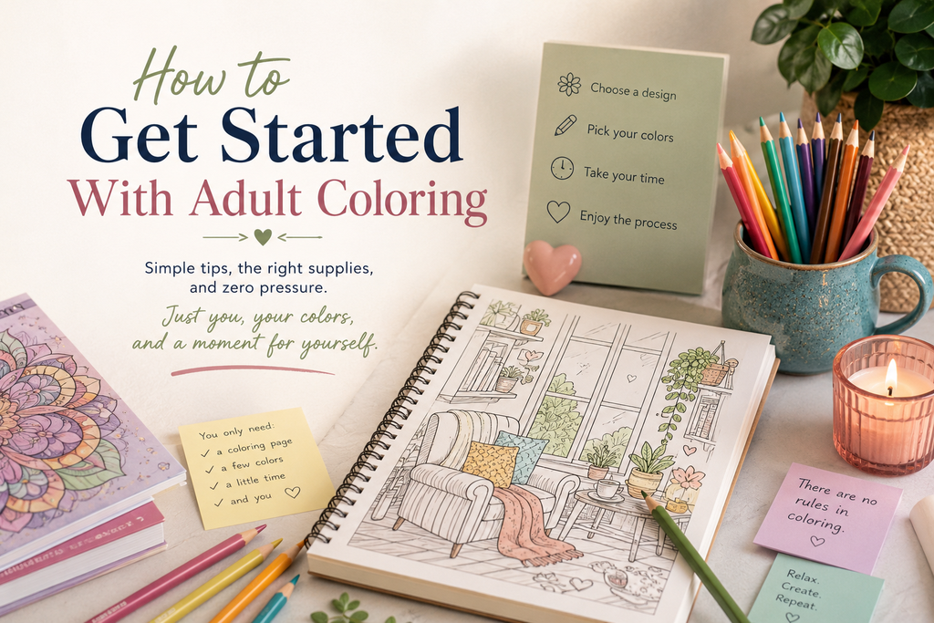 How to Get Started With Adult Coloring