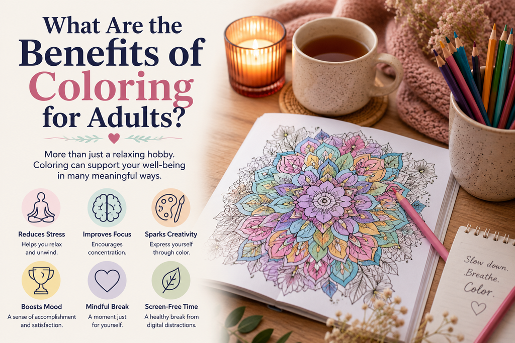 What Are the Benefits of Coloring for Adults?