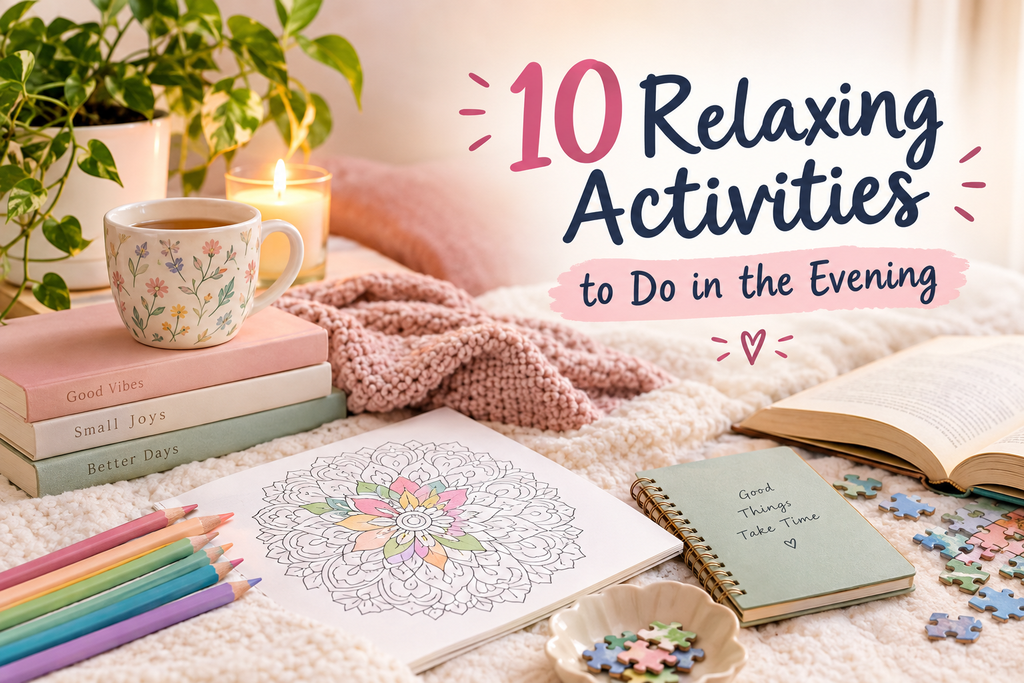 10 Relaxing Activities to Do in the Evening