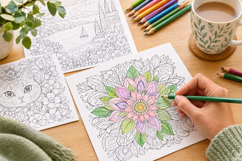 How to Choose Adult Coloring Pages