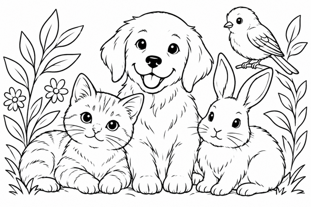 Free Printable Animal Coloring Pages