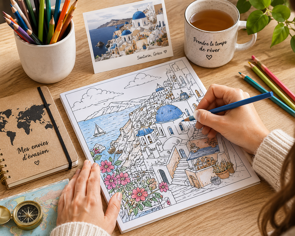 Travel Coloring Pages: Free Designs to Print