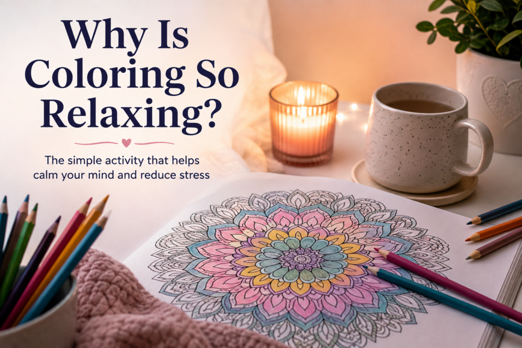 Why Are Mandala Coloring Pages So Popular With Adults