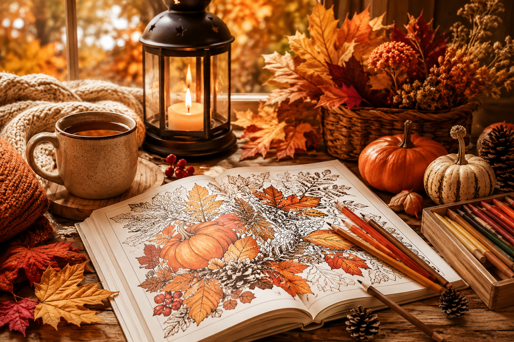 Best Fall Coloring Books for Adults: 3 Beautiful Picks for Cozy Autumn Days
